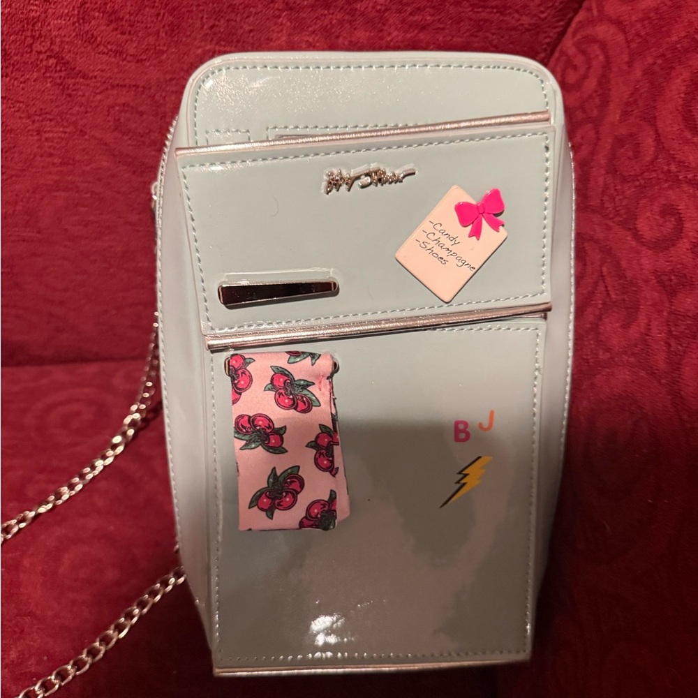 Betsey Johnson refrigerator purse (rare)